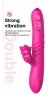 Wibrator-Angelia USB 3 functions of thrusting / 20 vibrations Pink
